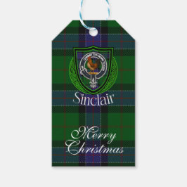 Etiquetas Para Regalos Sinclair Scottish Clan Tartan & Crest