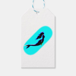 Etiquetas Para Regalos sirena de levantamiento