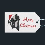 Etiquetas Para Regalos Skunk Christmas Skunks Winter Animals Trucker Hat<br><div class="desc">The skunk for Christmas with fairy lights. Funny animals with gifts and snow to the holidays. Also funny for Christmas in July. Stinkiers are sweet animals and perfect for Christmas.</div>