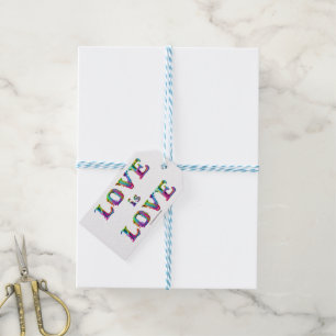 Etiquetas Para Regalos SlipperyJoe el amor es amor goteando derretido din