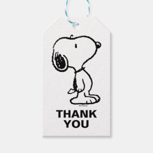 Etiquetas Para Regalos Snoopy Classic Comics Pattern