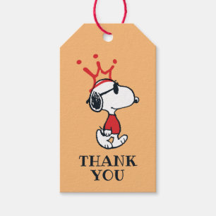 Etiquetas Para Regalos Snoopy - Joe Guay Crown