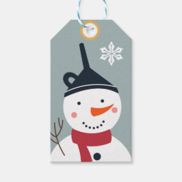 Etiquetas Para Regalos Snowman