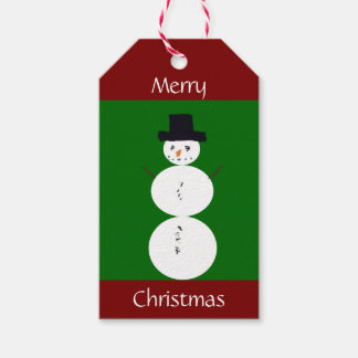 Etiquetas Para Regalos Snowman dibujado