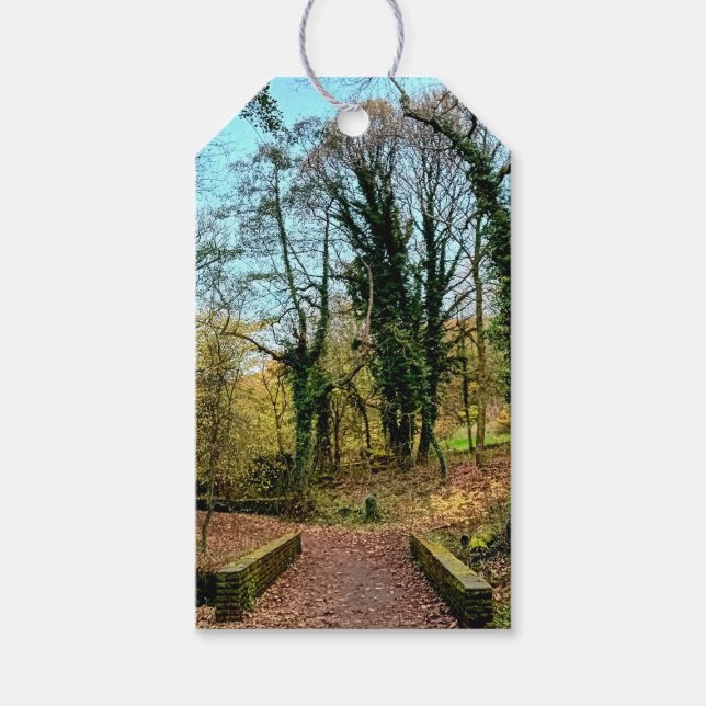 Etiquetas Para Regalos Sobre el puente (Anverso)