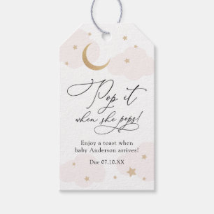 Etiquetas Para Regalos Sobre la luna se pone cuando se mete Baby Shower G