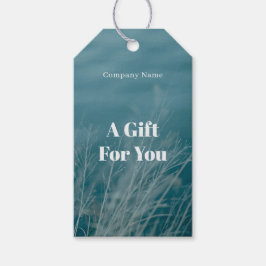 Etiquetas Para Regalos Soft blue ocean themed