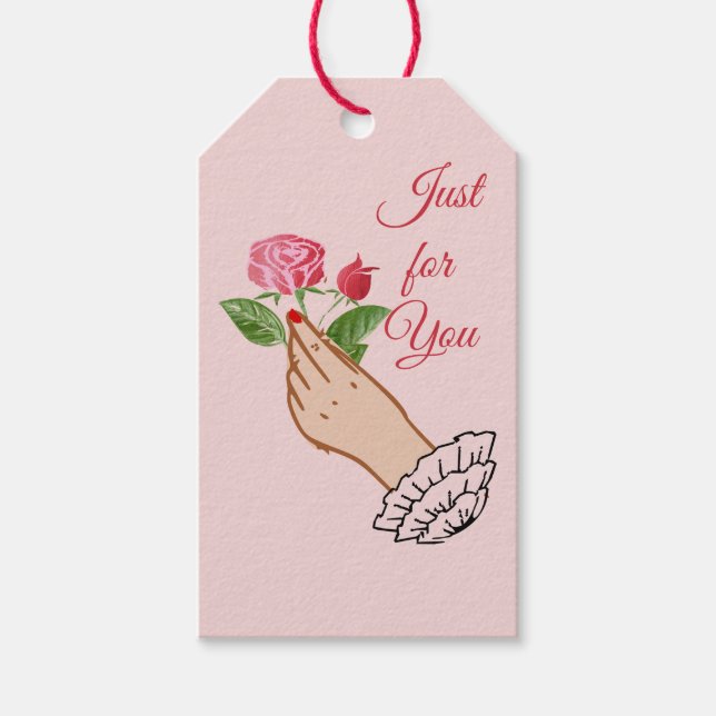 Etiquetas Para Regalos Sólo para ti (Anverso)