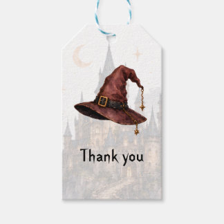 Etiquetas Para Regalos Sombrero de Mago Gracias