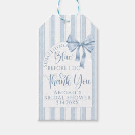 Etiquetas Para Regalos Something Blue Before I Do Bow Thank you