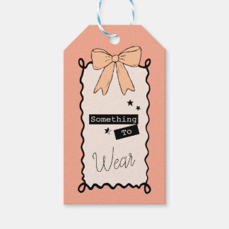 Etiquetas Para Regalos Something you Wear Cute Pink Gift Tag