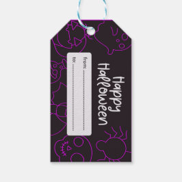 Etiquetas Para Regalos Spooky Halloween Treat Label