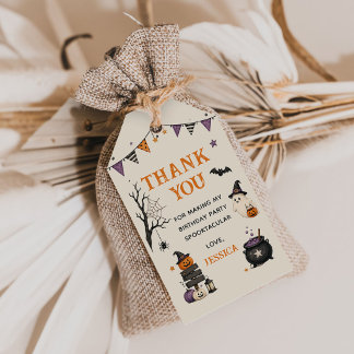 Etiquetas Para Regalos Spooky One Halloween 1st Birthday Girls Ghost