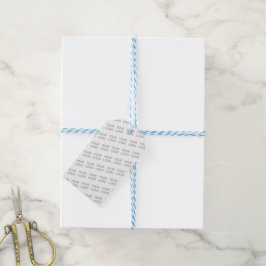 Etiquetas Para Regalos Su imagen/logotipo iluminado automáticamente + pat