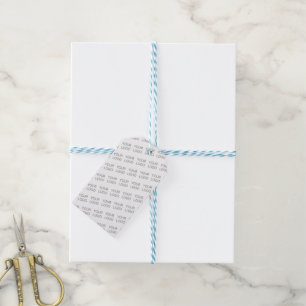 Etiquetas Para Regalos Su imagen/logotipo iluminado automáticamente + pat