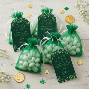 Etiquetas Para Regalos Suerte en el Día de San Patricio Despedida de Solt