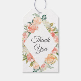 Etiquetas Para Regalos Summer Floral Medley Gracias