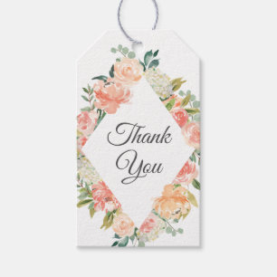 Etiquetas Para Regalos Summer Floral Medley Gracias