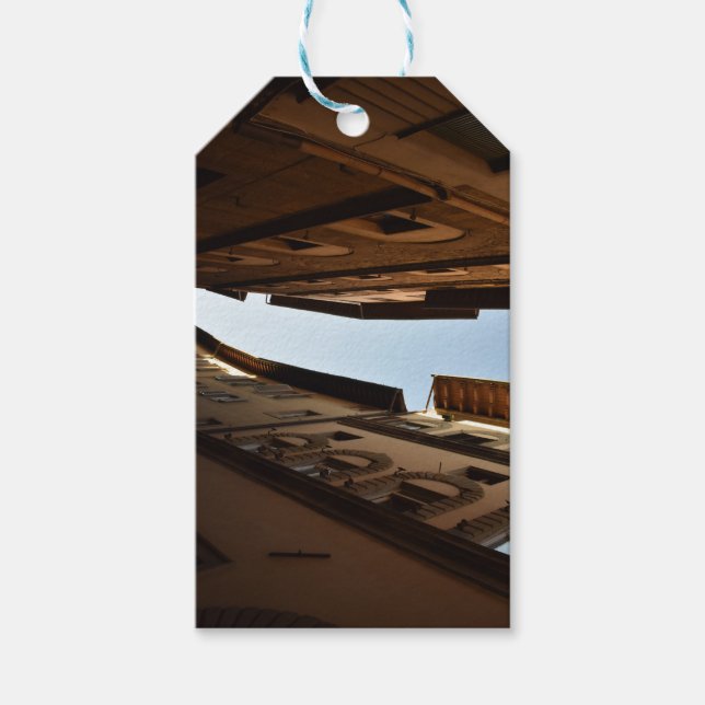 Etiquetas Para Regalos Sun-kissed Street (Anverso)