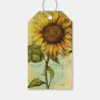 Etiquetas Para Regalos Sunflower