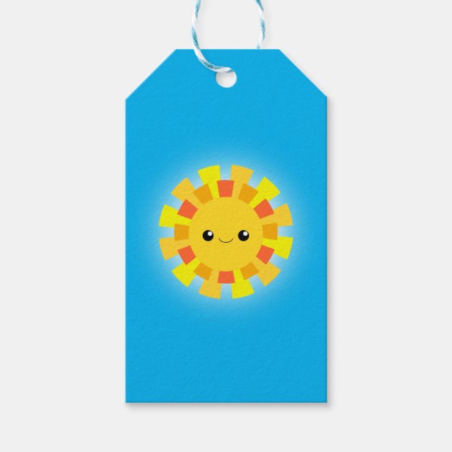Etiquetas Para Regalos Sunshine (Anverso)