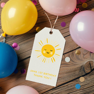 Etiquetas Para Regalos Sunshine se está convirtiendo en fiesta de cumplea