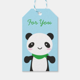 Etiquetas Para Regalos Super Cute Kawaii Panda