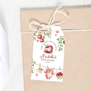 Etiquetas Para Regalos Sweet Apple Of Our Eye Baby Shower