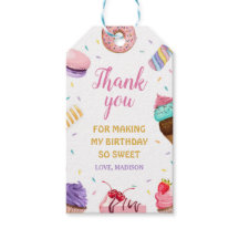 Sweet Candy Gracias Tags Gift