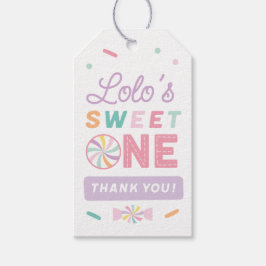 Etiquetas Para Regalos Sweet One First Birthday customizable Favor Tag