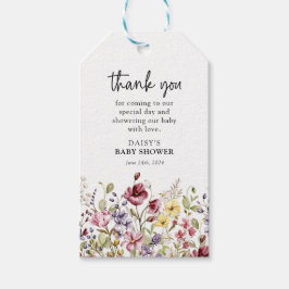 Etiquetas Para Regalos Sweet Wildflower Baby Shower