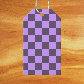 Etiquetas Para Regalos Tablero negro índigo y violeta pálido
