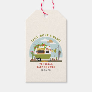 Etiquetas Para Regalos Taco Bout A Baby Neutral Green Baby Shower