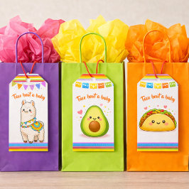 Etiquetas Para Regalos Taco bout a Baby Shower Avocado