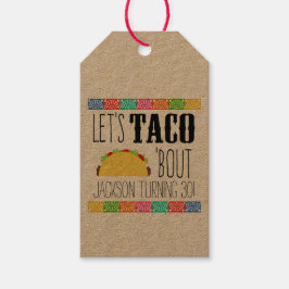 Etiquetas Para Regalos Taco 'Bout Birthday Party
