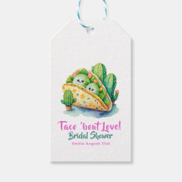 Etiquetas Para Regalos Taco 'Bout Love! Última ducha de novia Fiesta