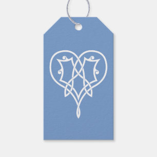 Etiquetas Para Regalos Tarjeta de regalo Corazones de trenza celta en Per