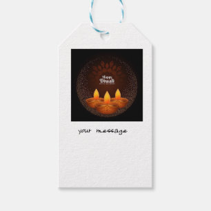 Etiquetas Para Regalos tarjeta de saludo diwali