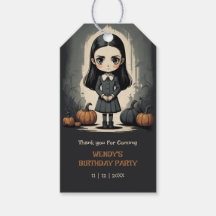 Tarjeta de vacaciones plana de cumpleaños chica ha