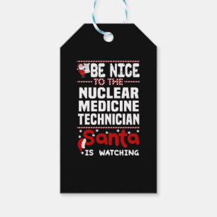 Etiquetas Para Regalos Técnico de Medicina Nuclear