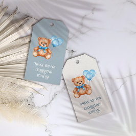 Etiquetas Para Regalos Teddy Bear Baby Shower Favorito Tag