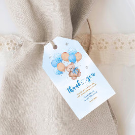 Etiquetas Para Regalos Teddy Bear Gracias Tags de regalo