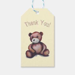 Etiquetas Para Regalos Teddybear gracias