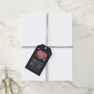 Etiquetas Para Regalos Tejido a Crochet con Amor Manualidades de Hilo Cor
