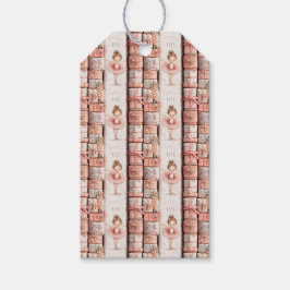 Etiquetas Para Regalos Tema del ballet Pastel con cintas y tutus