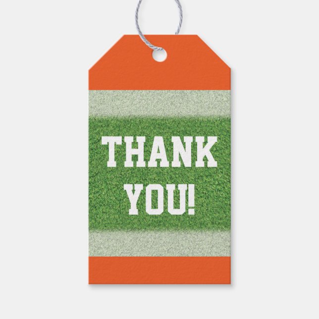 Etiquetas Para Regalos Tema del fútbol (Anverso)