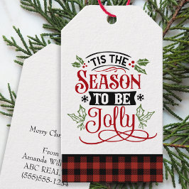 Etiquetas Para Regalos Temporada en la que los Navidades de Jolly salen