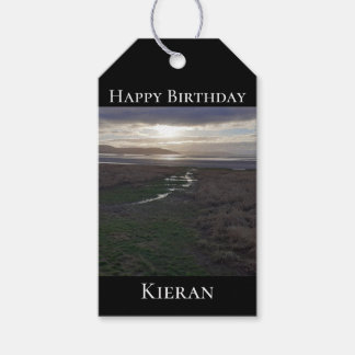 Etiquetas Para Regalos Temprano por la mañana cumpleaños de Morecambe Bay