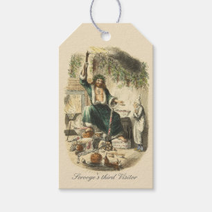 Etiquetas Para Regalos Tercer visitante de Scrooge