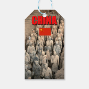 Etiquetas Para Regalos Terracota Army China - Fotografía profesional